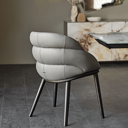 Camilla Side Chair - Burned Oak
