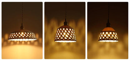 Openwork Ceramic Hanging light Pendant Lamp