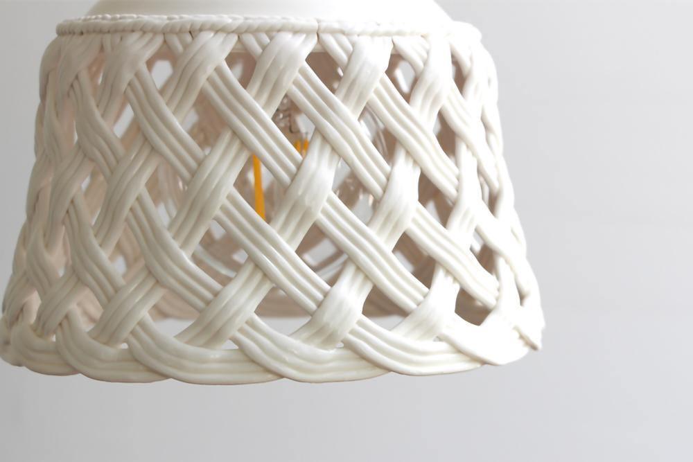 Openwork Ceramic Hanging light Pendant Lamp