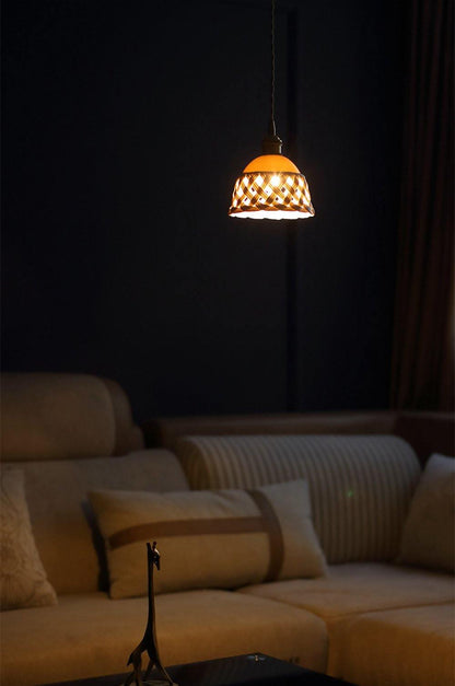 Openwork Ceramic Hanging light Pendant Lamp