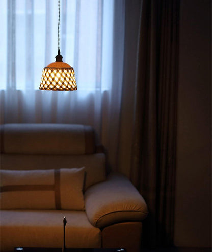 Openwork Ceramic Hanging light Pendant Lamp