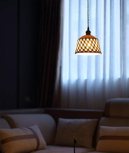 Openwork Ceramic Hanging light Pendant Lamp