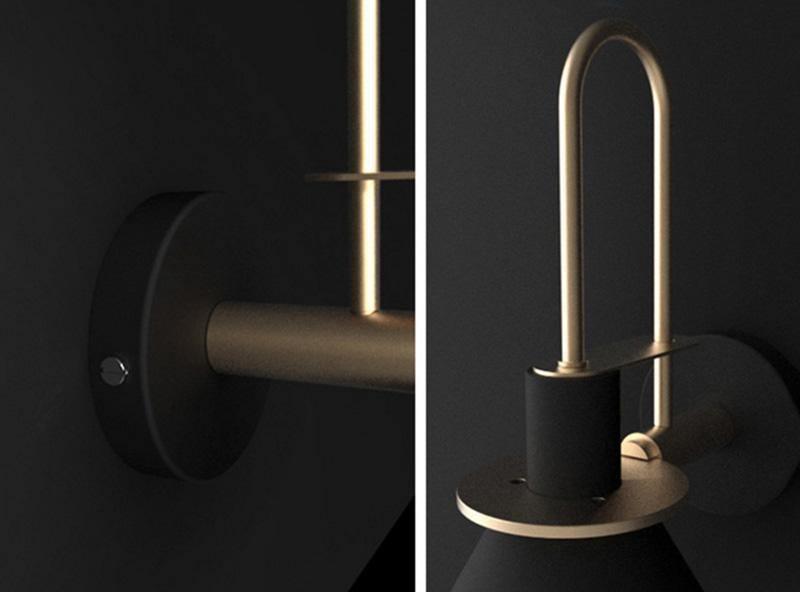 Nordic Metal Lamp bracket Wall Sconce