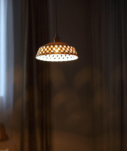 Openwork Ceramic Hanging light Pendant Lamp