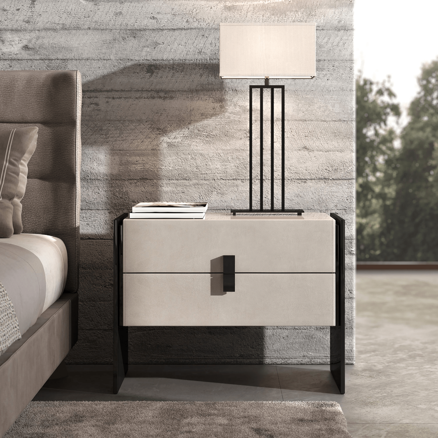 Next Level 2-Drawer Nightstand