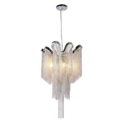 Cadena Chain Tassel Ceiling Light Fixture