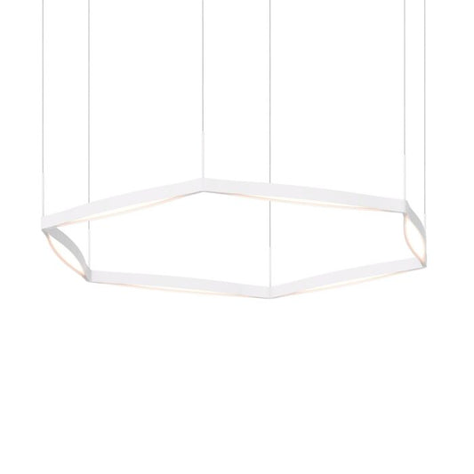 Ola 6-Light LED Pendant in Satin White