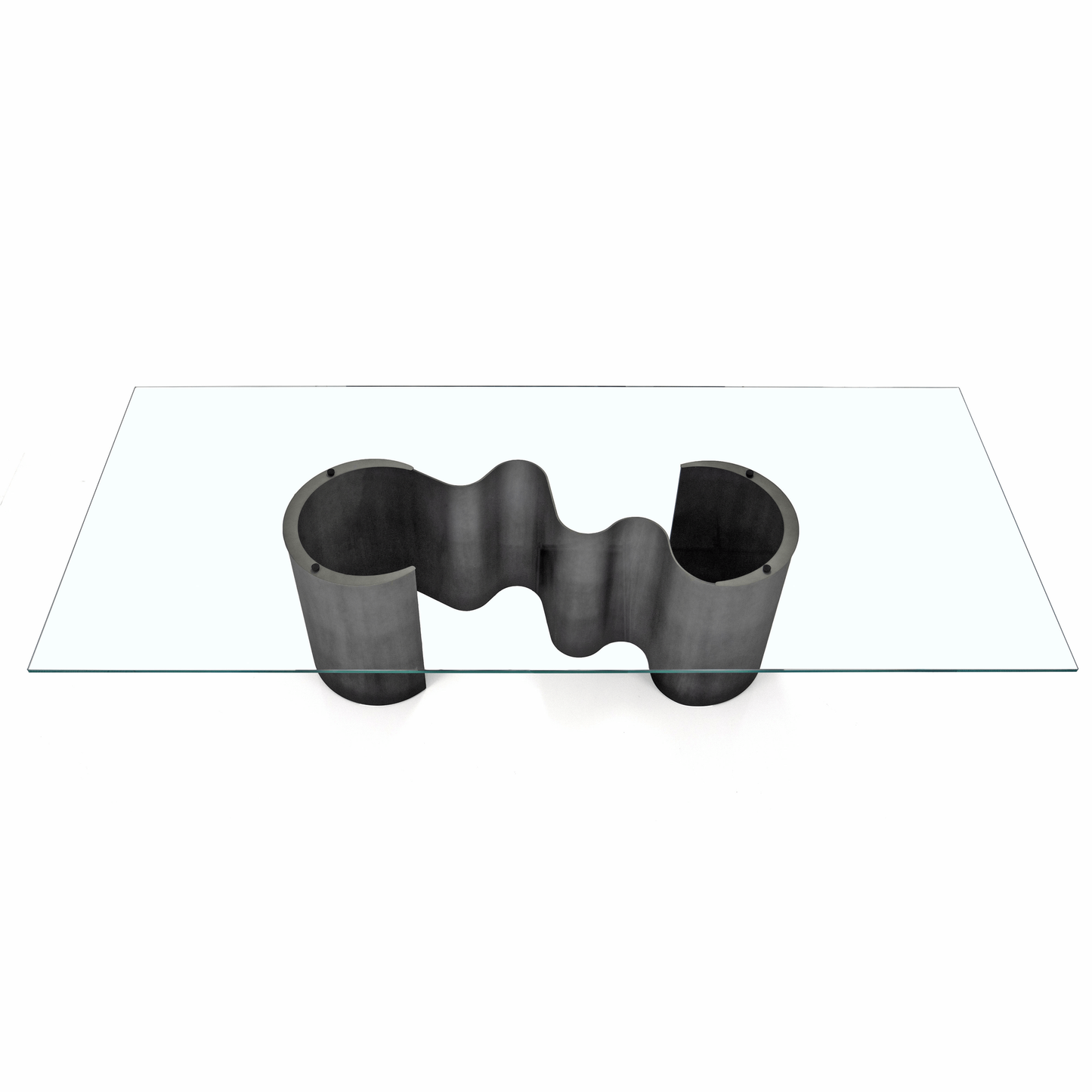Papel Glass Dining Table - 118 In