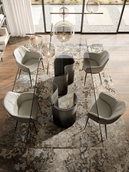 Papel Glass Dining Table - 94.5 In