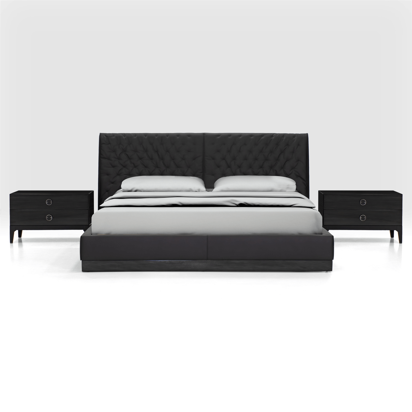 Solo King Bed - Black