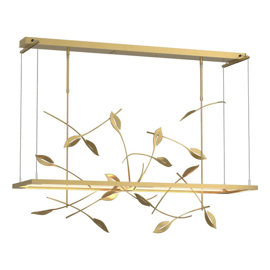 Autumn LED Pendant LED in Modern Brass