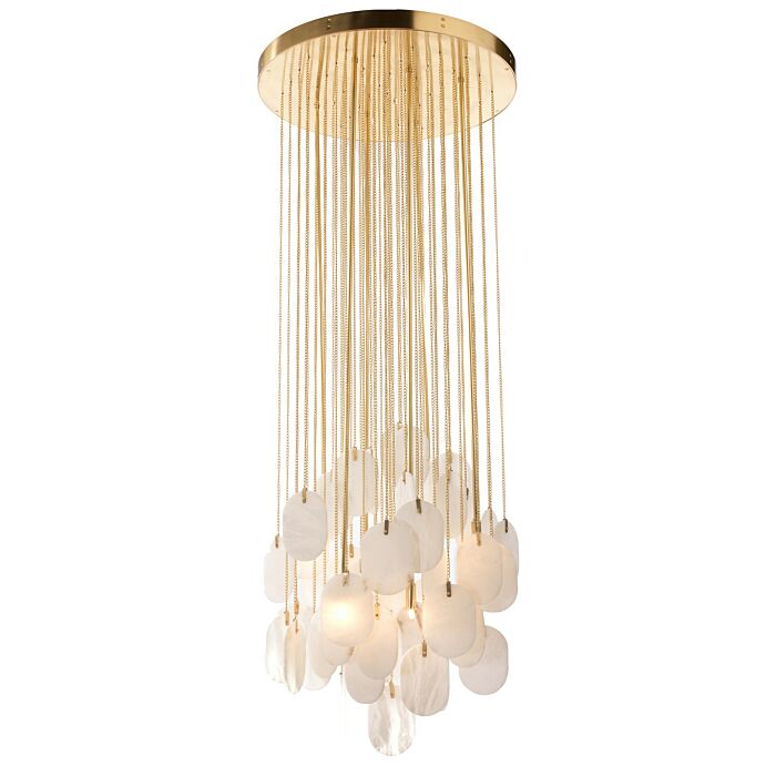 Constaledo 6-Light Pendant in Brass