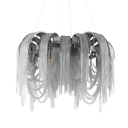 Cadena Chain Tassel Modern Chandelier