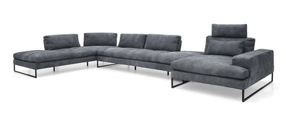 Sunset 4 Pc Sectional - Blue