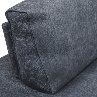 Sunset 4 Pc Sectional - Blue