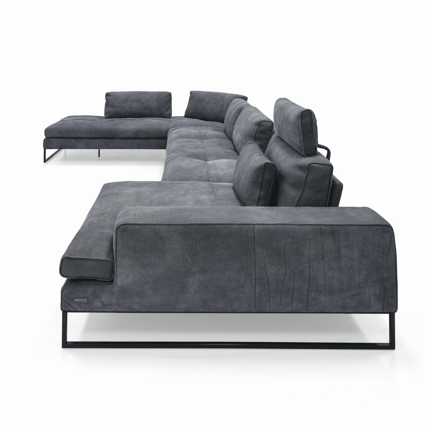 Sunset 4 Pc Sectional - Blue