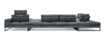 Sunset 4 Pc Sectional - Blue
