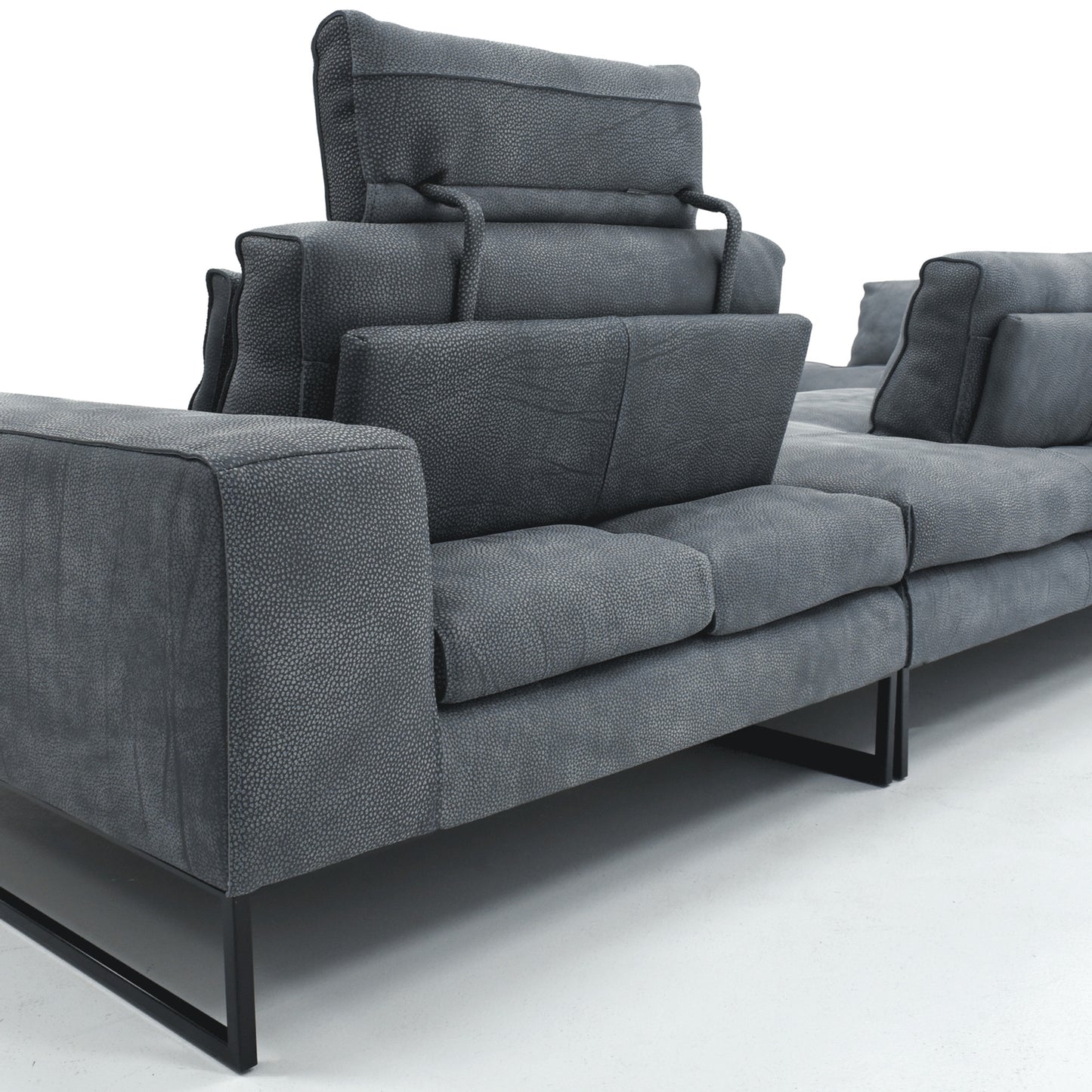 Sunset 4 Pc Sectional - Blue