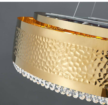 Modern LED Crystal Drum Chandelier By Morsale