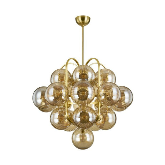 Cronus 21-Light 2Chandelier in Vintage Polished Brass