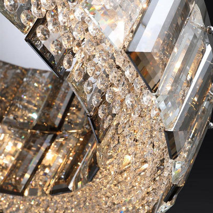 Lancia Crystal Ceiling Light Fixture