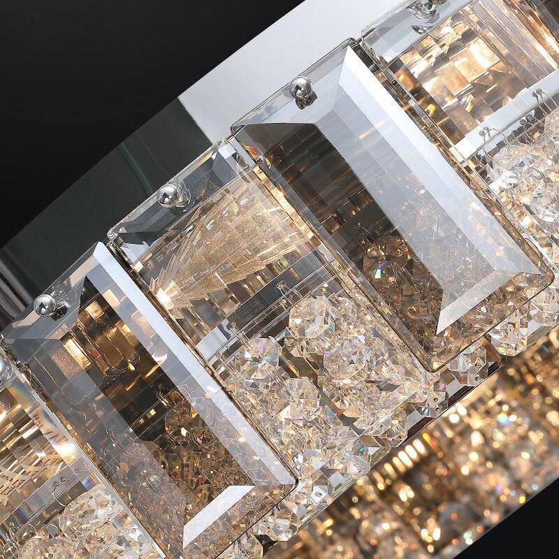 Lancia Crystal Ceiling Light Fixture