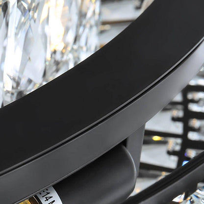 Bacci Crystal Modern Chandelier