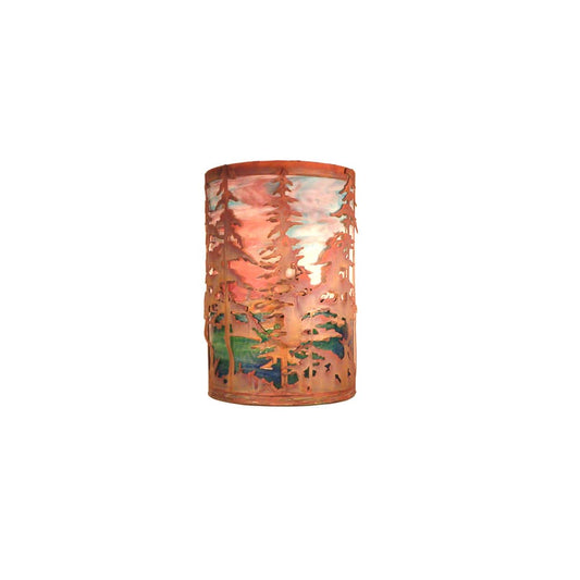 12" Wide 2 Light Wall Sconce