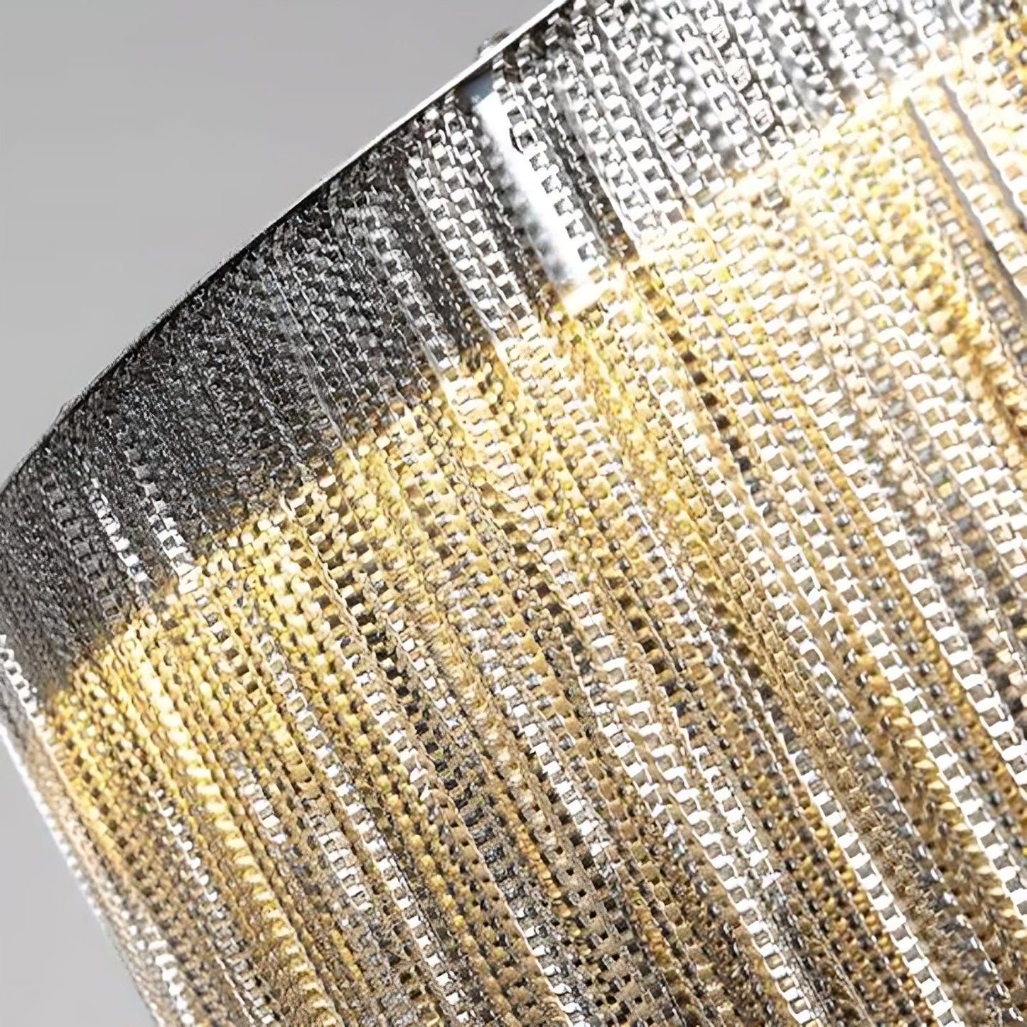 Cadena Steel Tassel Light Fixture