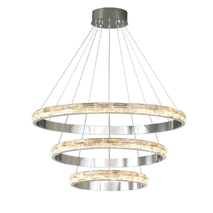 Argento Crystal Modern Chandelier