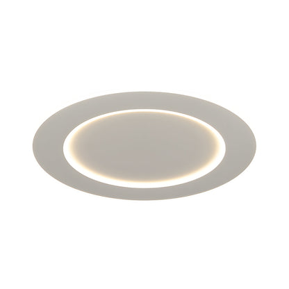 White Dimmable LED Circle Flush Ceiling Light