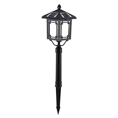 Waterproof LED 3 Step Dimming Modern Solar Outdoor Lights Fence Post Lights