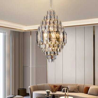 Lazzo Crystal Modern Chandelier