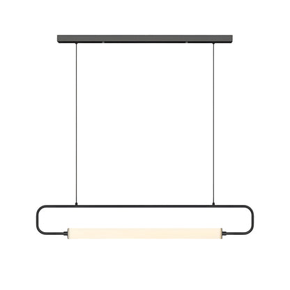 LED Linear Light Bar Pendant Light Modern Island Light for Dining Room