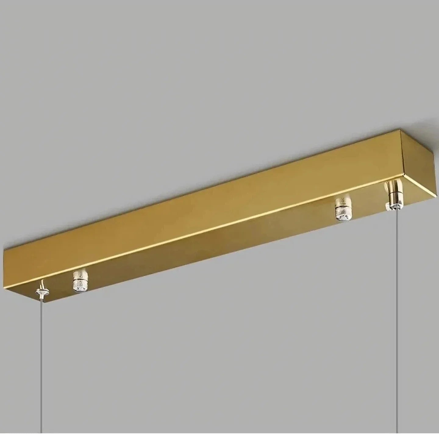 60" Natural Marble Dining Room Light Fixture