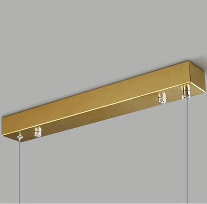 60" Natural Marble Dining Room Light Fixture