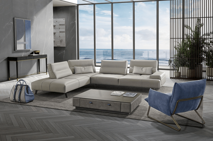 Smart Sectional - Light Grey