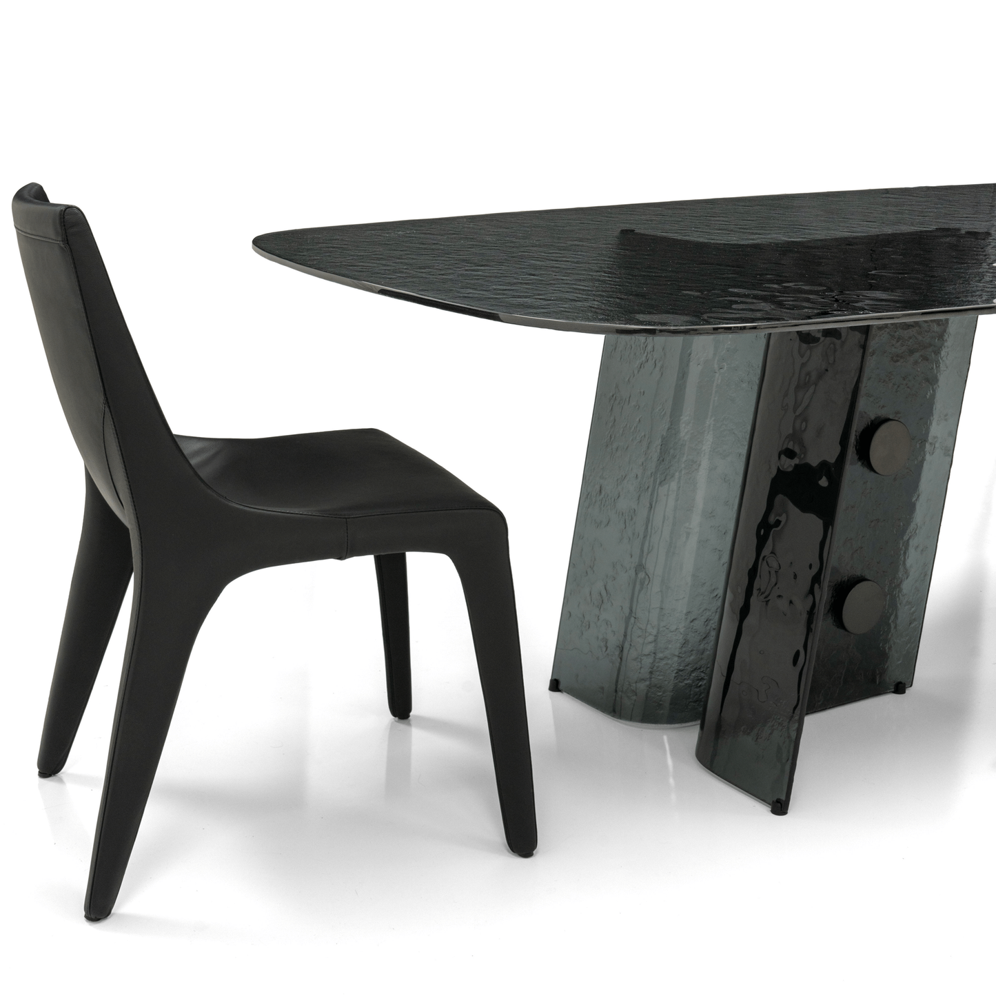 Boton Cast Glass Dining Table