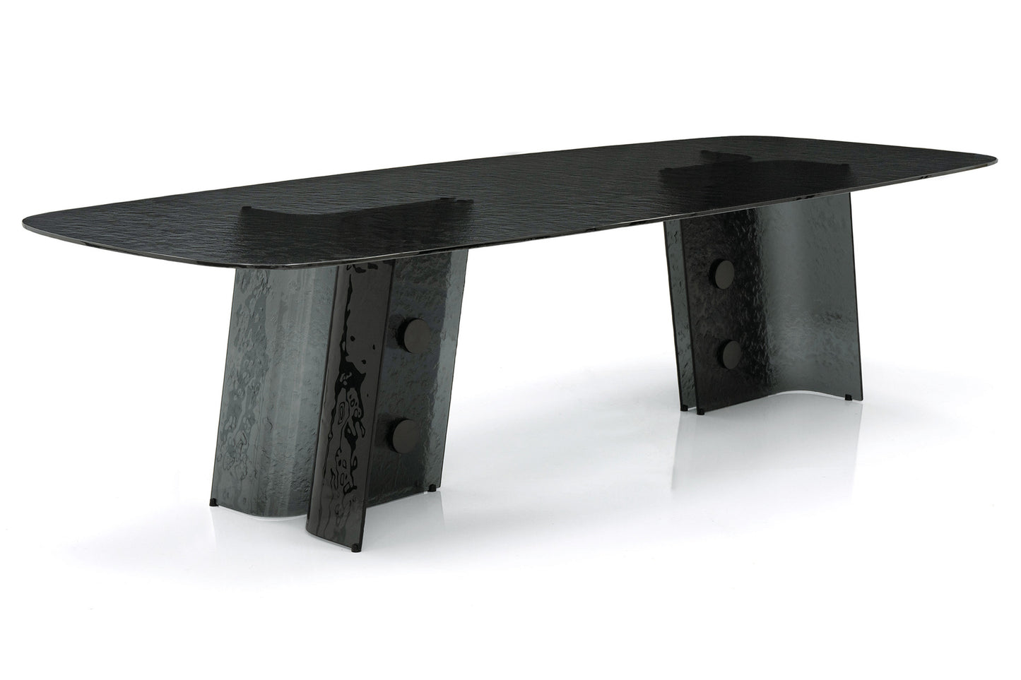 Boton Cast Glass Dining Table