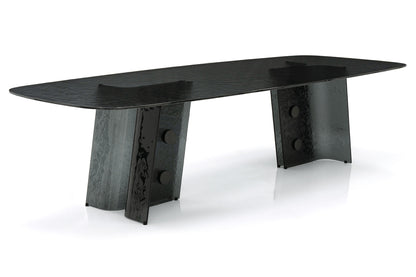 Boton Cast Glass Dining Table
