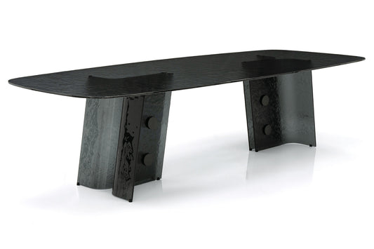 Boton Cast Glass Dining Table