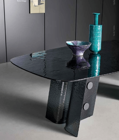 Boton Cast Glass Dining Table