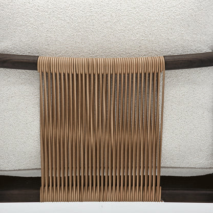 Karin Chair - White Fabric