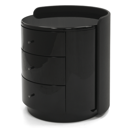 Dolmen 3-Drawer Nightstand