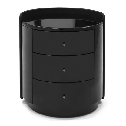 Dolmen 3-Drawer Nightstand
