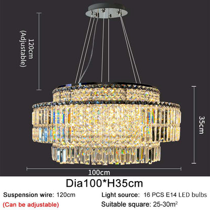 Bacci Crystal Chandelier