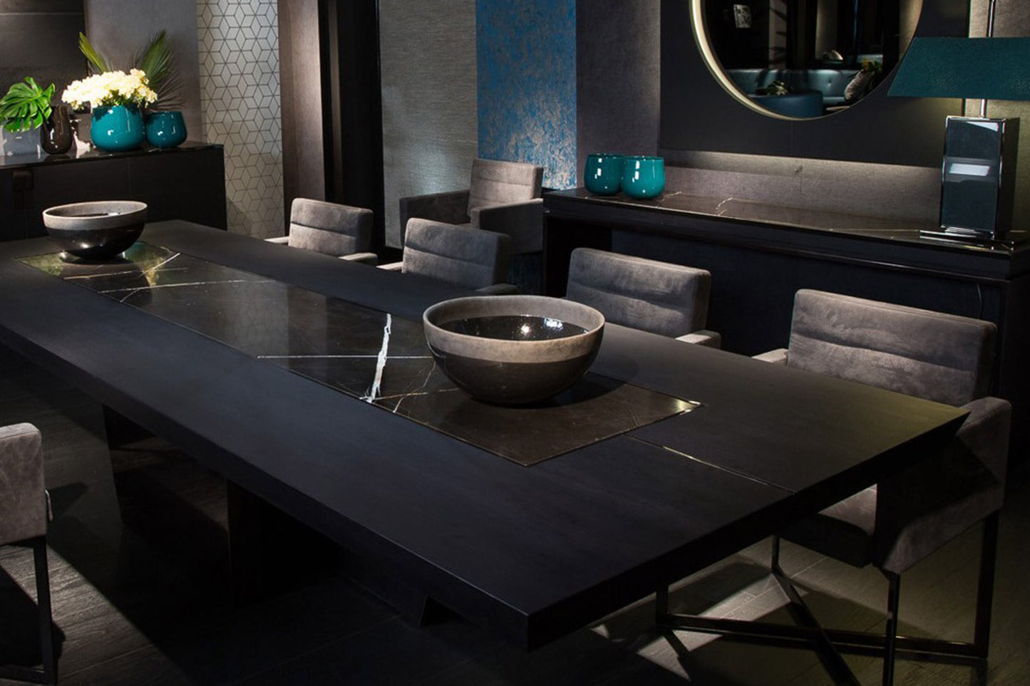 Black & More Rectangle Table