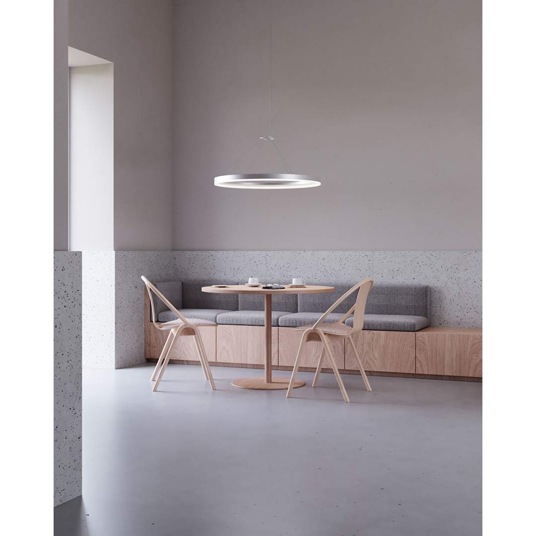 Corona 32" LED Pendant with Frosted Shade
