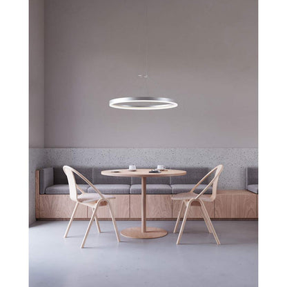 Corona 32" LED Pendant with Frosted Shade