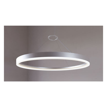 Corona 32" LED Pendant with Frosted Shade